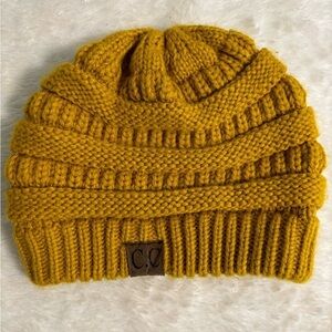CC Mustard Color Beanie